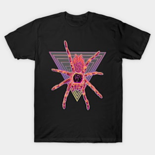 Tarantula “Vaporwave” Triangle V35 (Invert Glitch) T-Shirt